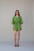 Nostalgia Playsuit - Olive