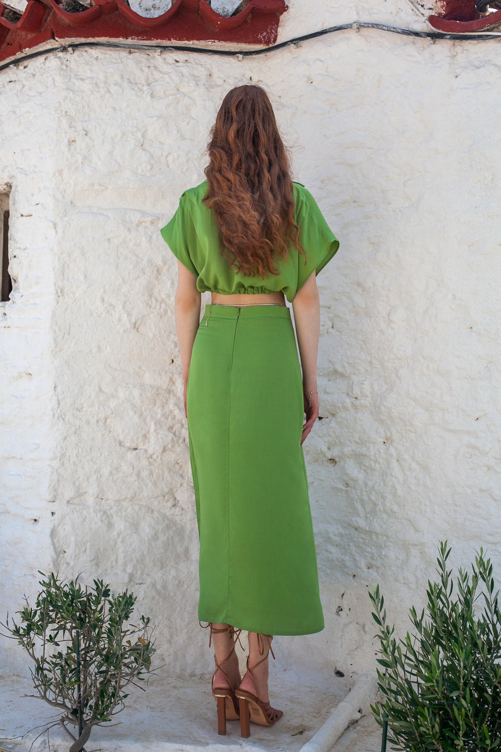 Summerflirt Skirt - Olive