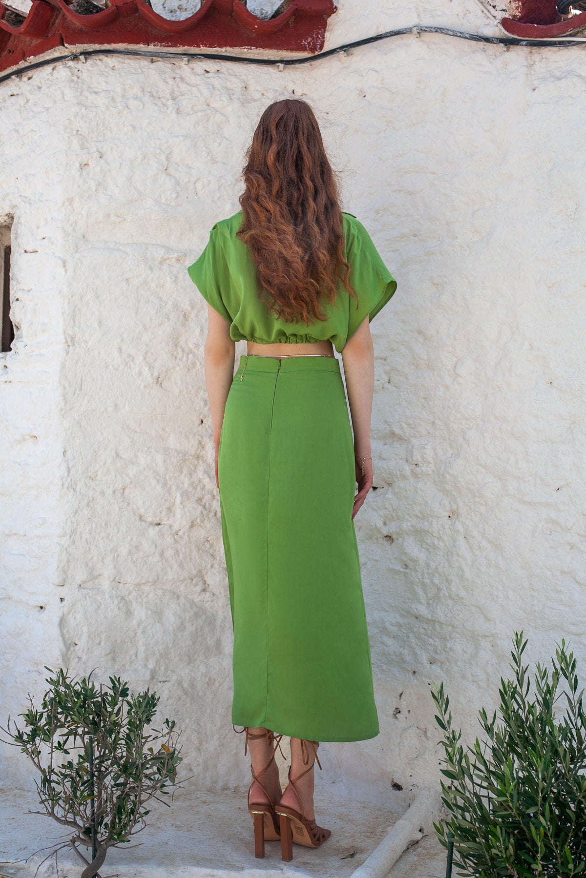 Summerflirt Skirt - Olive