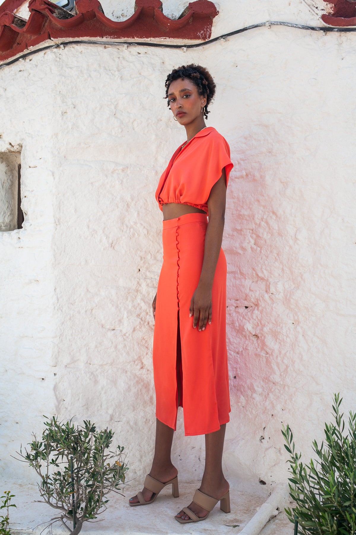 Summerflirt Skirt – Coral
