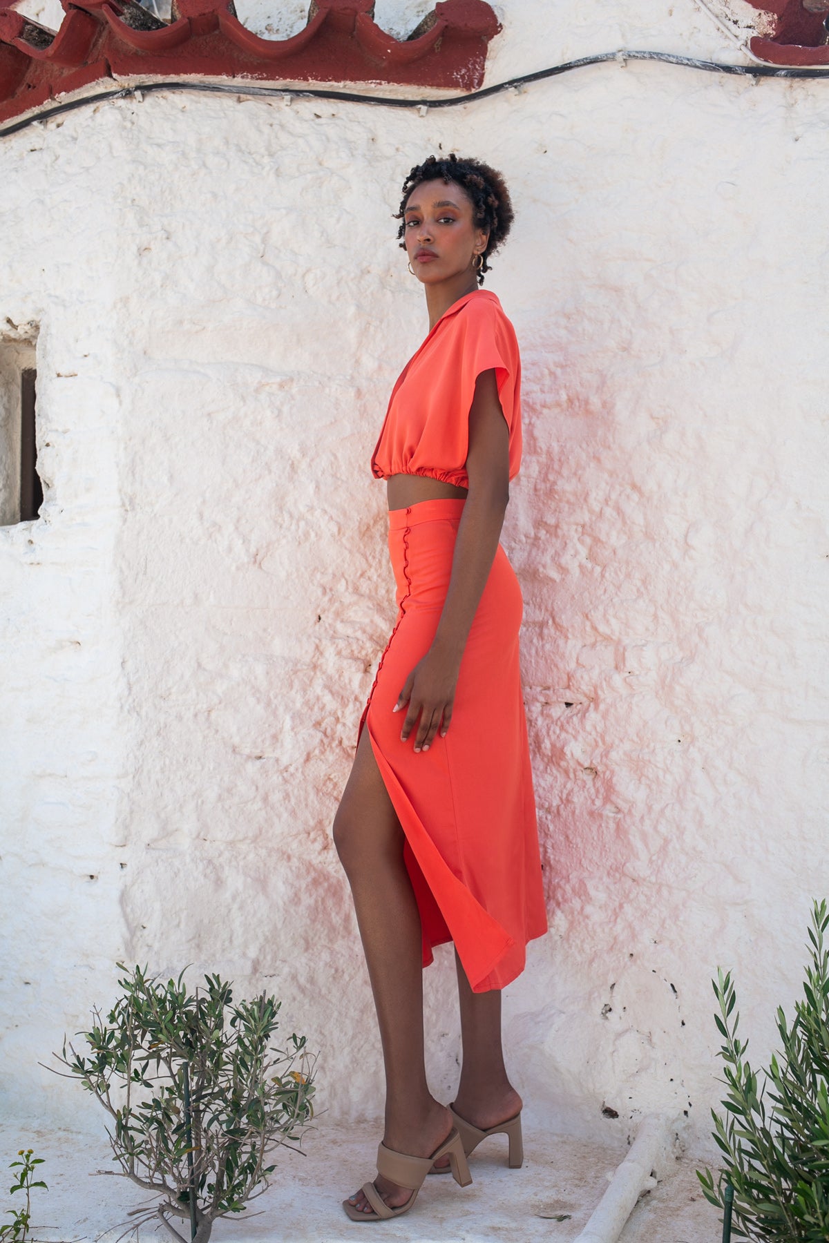 Summerflirt Skirt – Coral