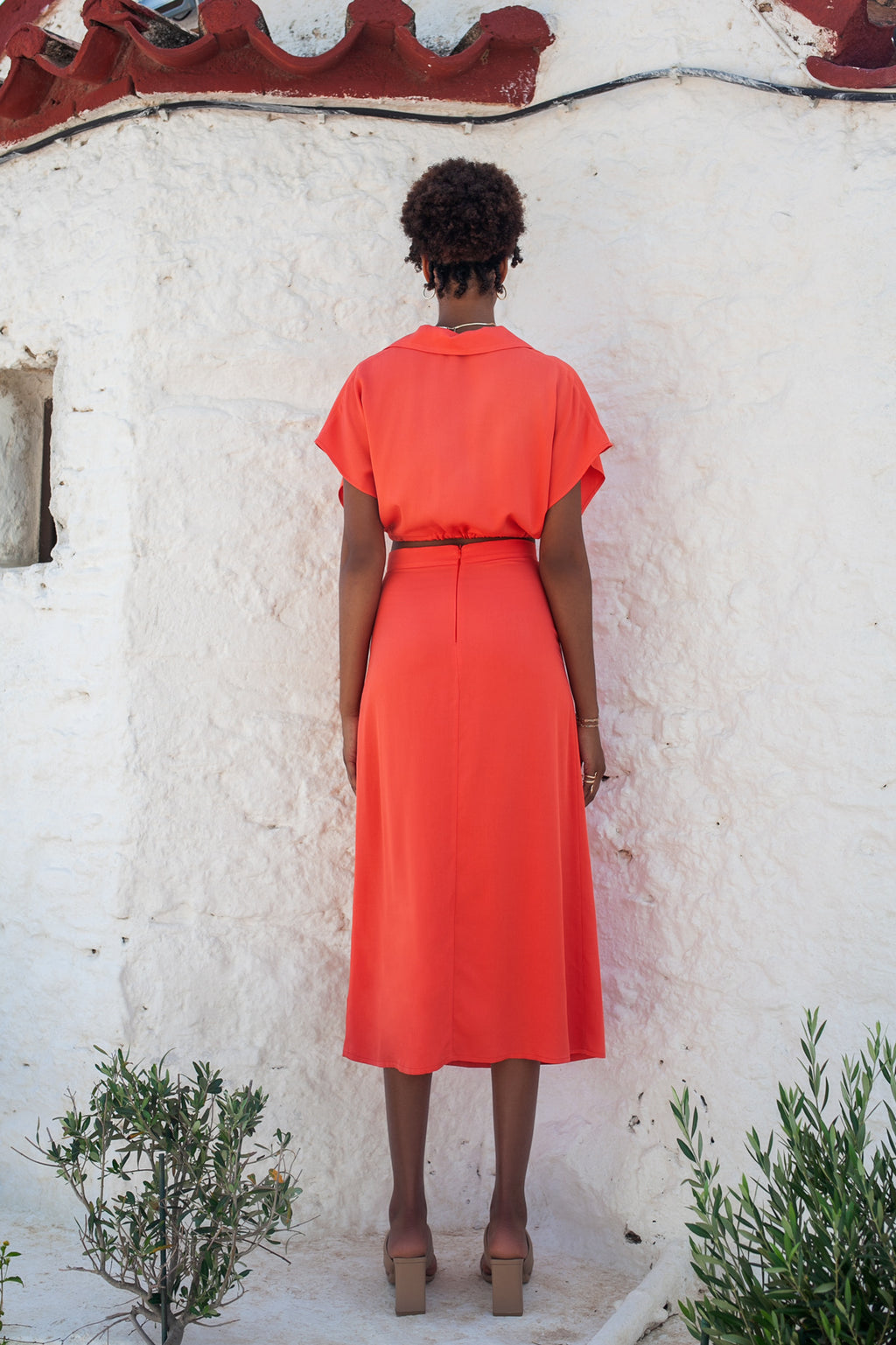 Summerflirt Skirt – Coral