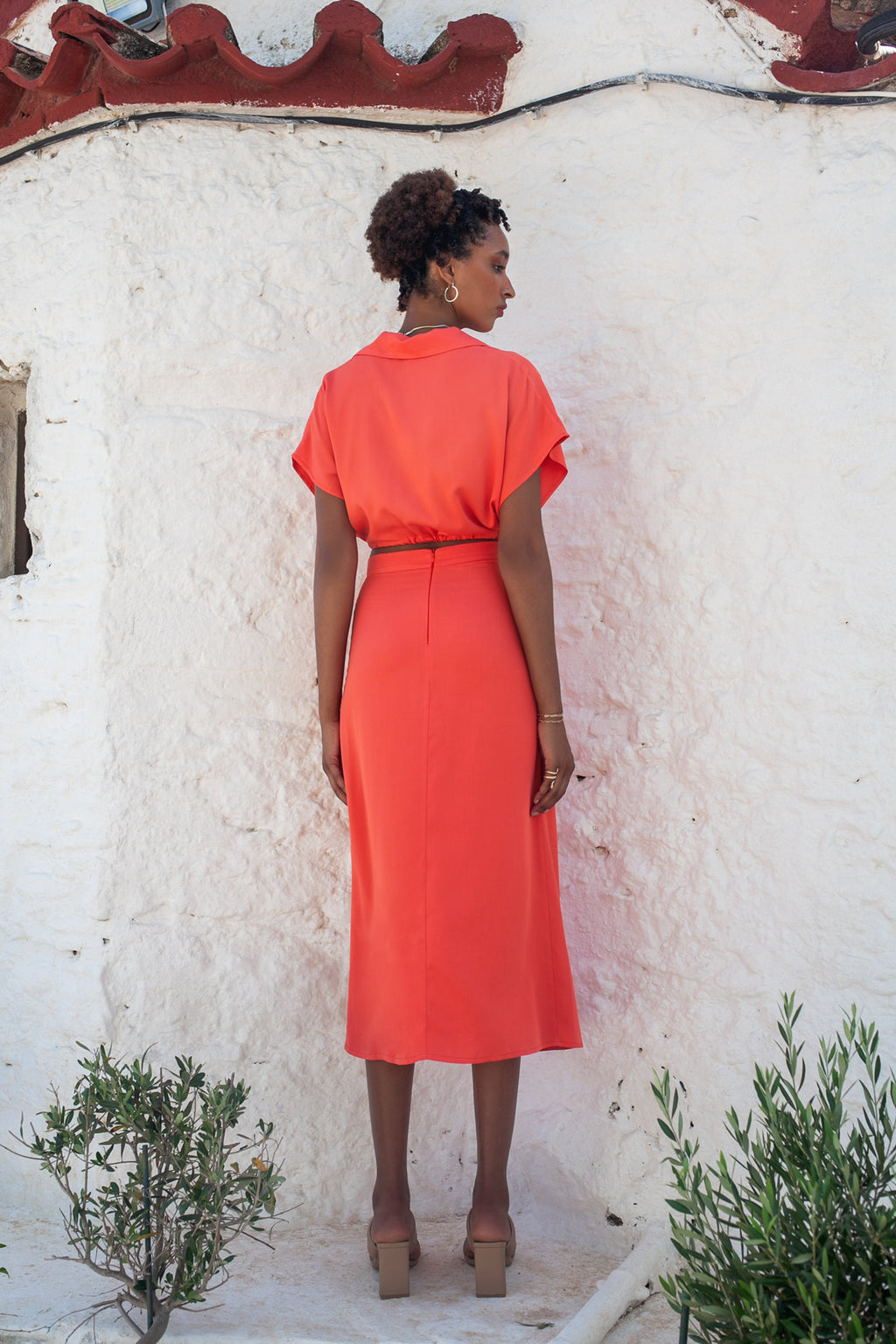 Summerflirt Skirt – Coral