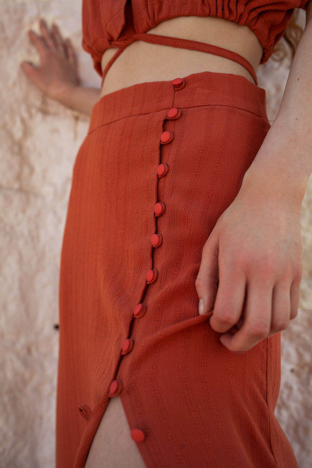 Summerflirt Skirt - Terracotta 