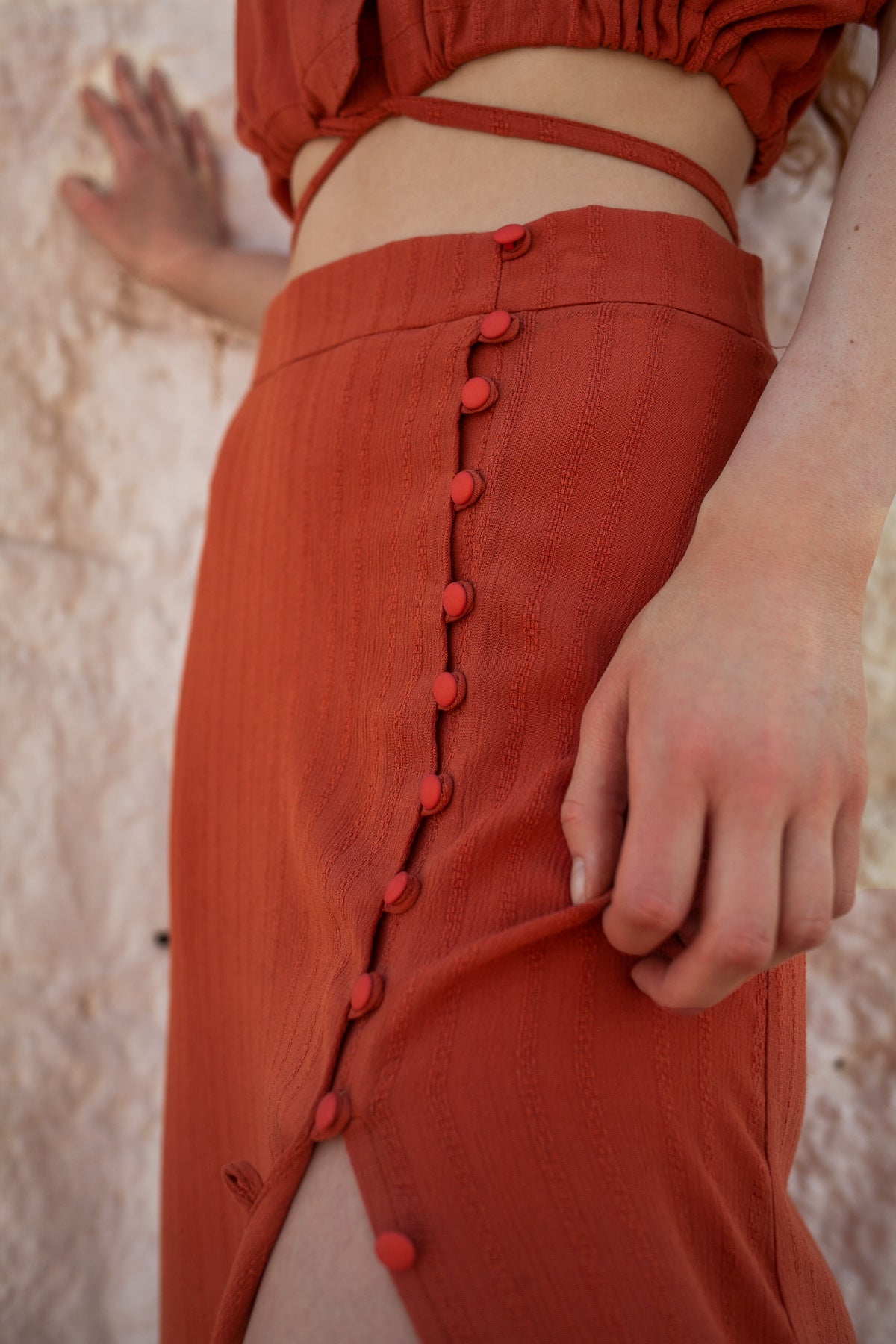 Summerflirt Skirt - Terracotta 