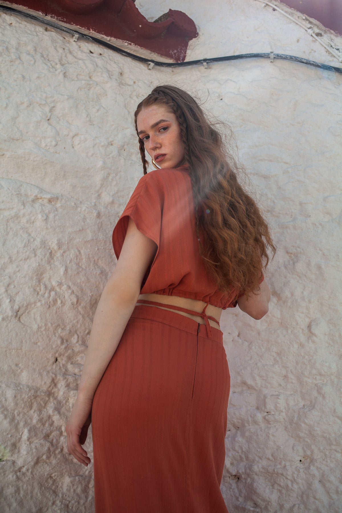 Summerflirt Skirt - Terracotta 
